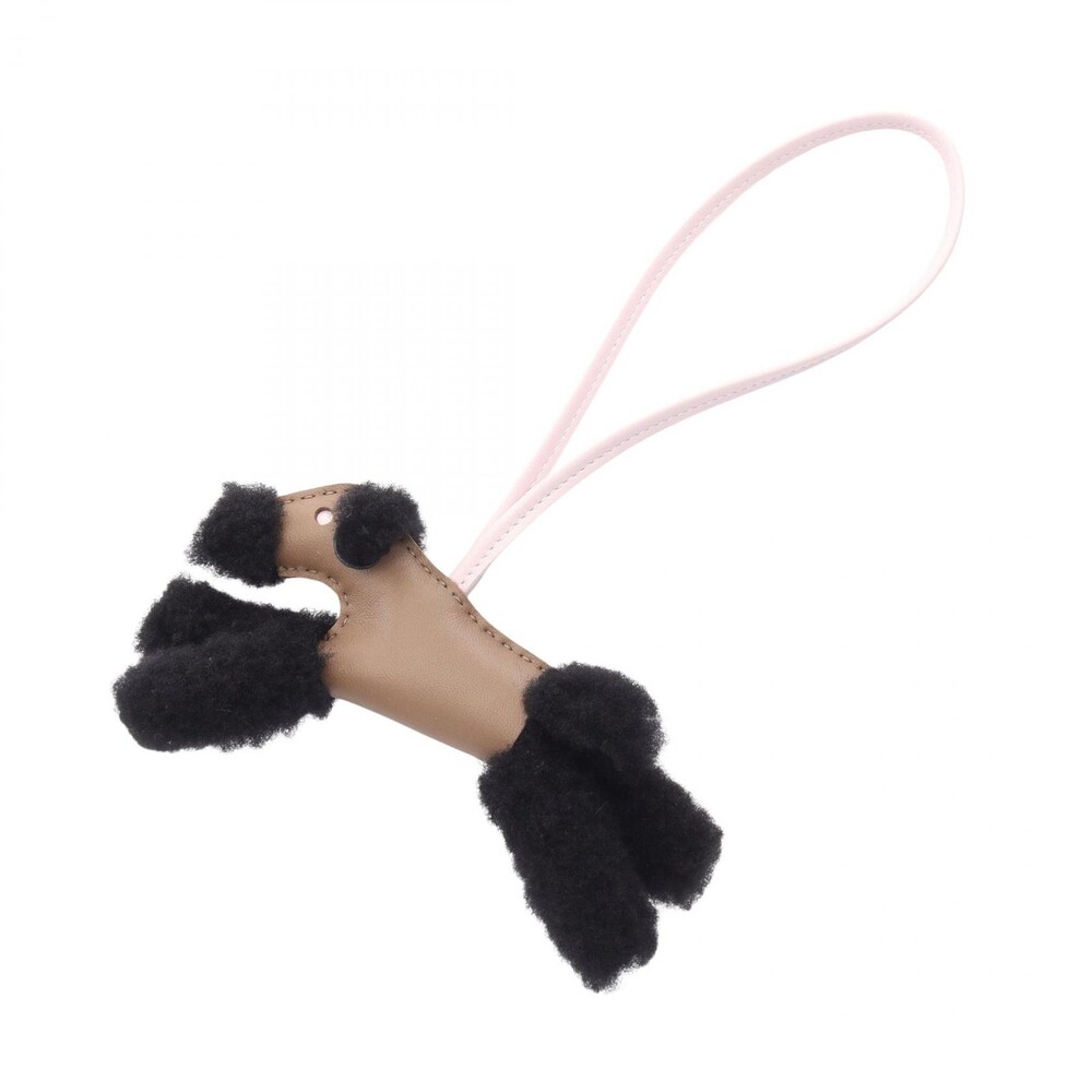 Hermes Buddy Bag Charm G Agneau Milo #338083H12B